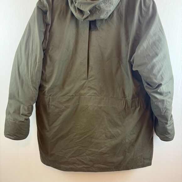 Vintage Eddie Bauer Green Superior Polar Parka Sheep Fur Hood Down Mens Size XL - Picture 14 of 16